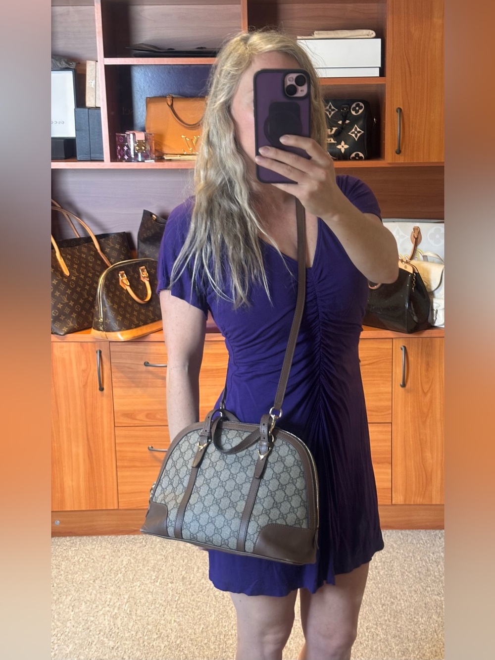 Gucci Supreme Dome Crossbody